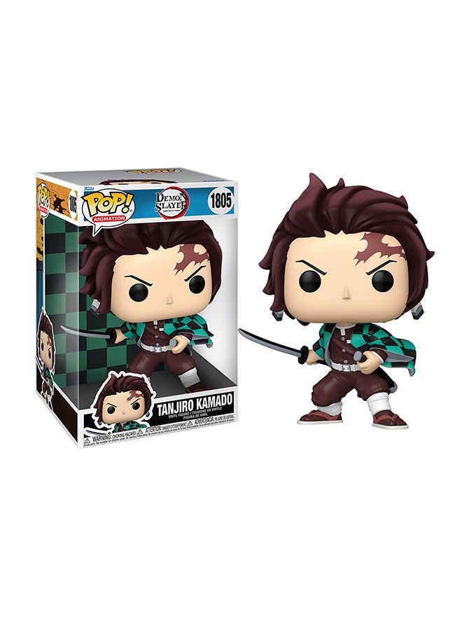 Funko Pop Jumbo! Animation: Demon Slayer Tanjiro Vinyl Figure - Image 2