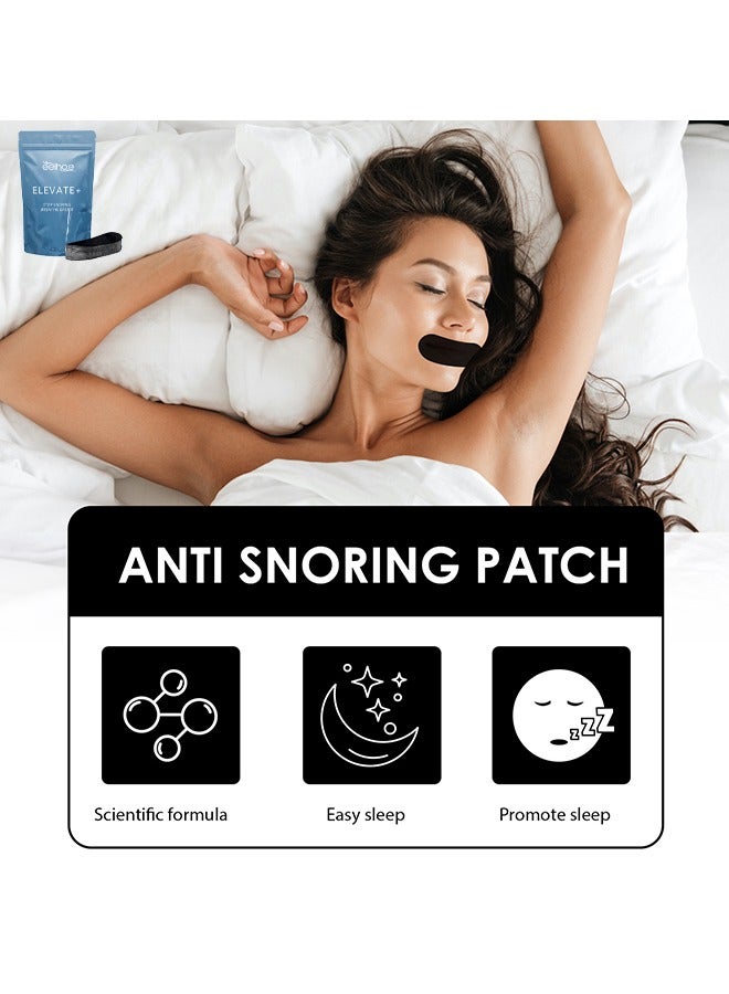 EELHOE 30 PCS Stop Snoring Breathe Easier Patch, Super Anti Snoring Solution For Men And Women, Clear The Way To Breathe Better Air, Reduce Snoring, Relieve Nasal Congestion Caused By Colds And Allergies - Image 5