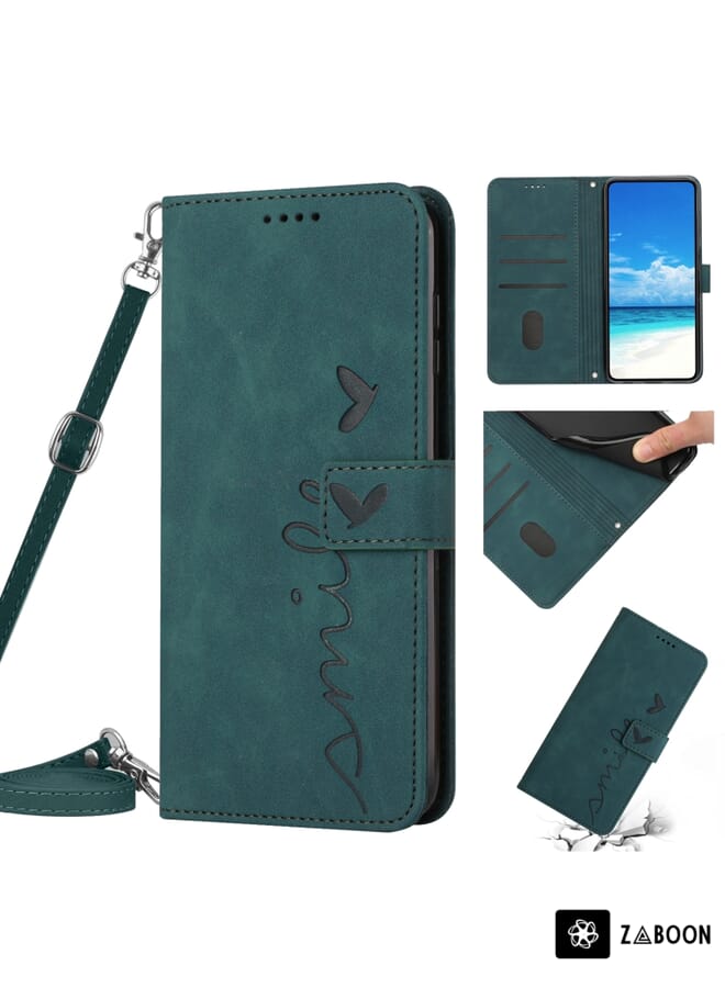 Zaboon Protective Case For Samsung Galaxy A72 5G / 4G Stitching Skin Feel Magnetic Buckle Horizontal Flip PU Leather Case with Holder & Card Slots & Wallet - Image 1