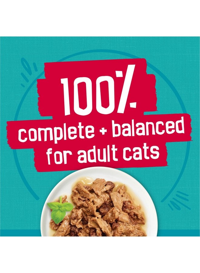 Friskies Purina Friskies Wet Cat Food Variety Pack, Tasty Treasures Prime Filets (With Ocean Fish and Tuna, With Chicken and With Turkey) - (Pack of 12) 5.5 oz. Cans - Image 4