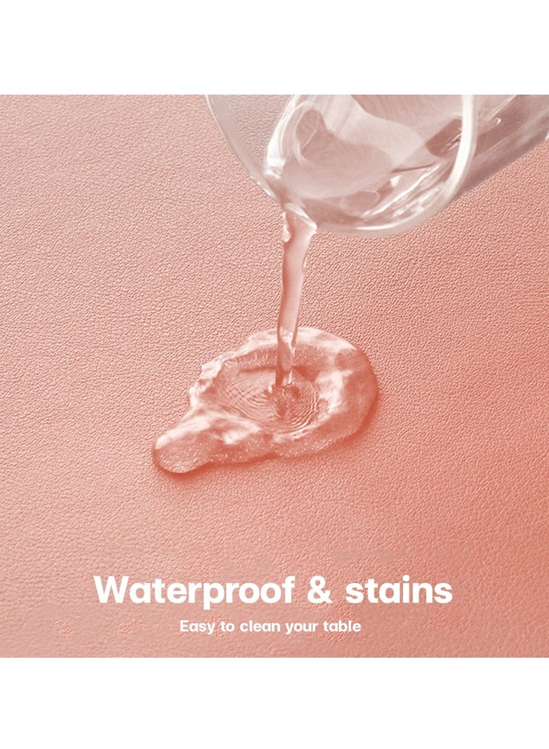 general Gaming Mouse Pad, Large Mousemat, Non-Slip and Waterproof Leather Material, Suitable for Office/Home - Image 4