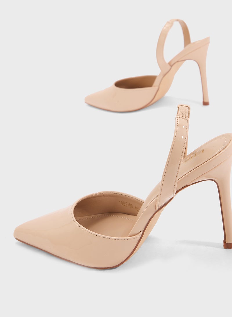 ELLA High Heel Sling Back Pump  - Image 4