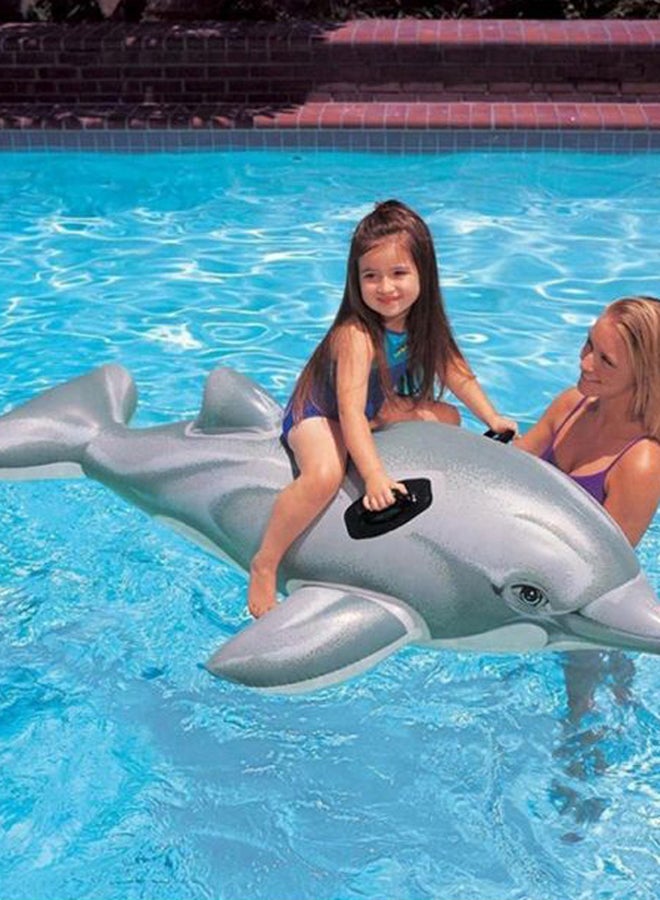 INTEX Ride-On Lil' Dolphin Pool Float 175x66cm - Image 3