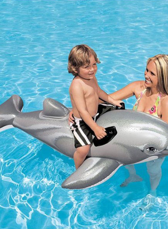 INTEX Ride-On Lil' Dolphin Pool Float 175x66cm - Image 2