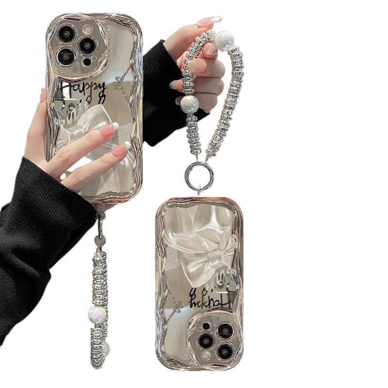Drop Protection iPhone 16 Plus Scratch Resistant Silicone for iPhone 16 16 Plus 16 Pro 16 Pro Max with Bow Design and Ribbon Design - Image 3