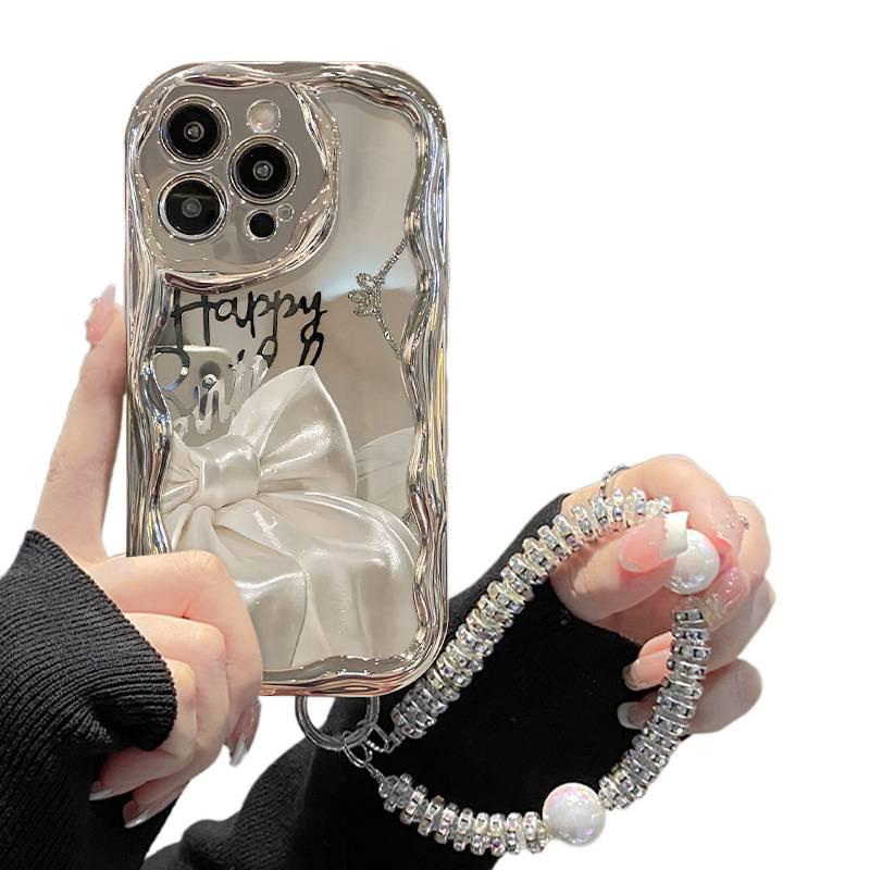 Drop Protection iPhone 16 Plus Scratch Resistant Silicone for iPhone 16 16 Plus 16 Pro 16 Pro Max with Bow Design and Ribbon Design - Image 2