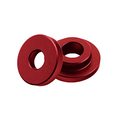 DEWHEL Shifter Cable Bracket Bushings For Ford FOCUS ST & RS 2013-up 6 Speed Manual Transmissions Red - Image 2
