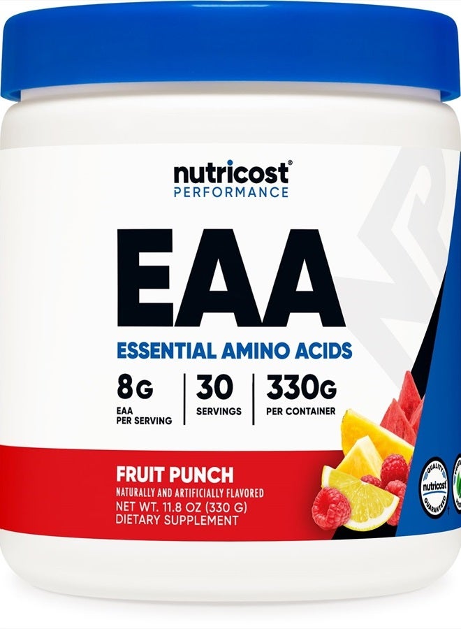 Nutricost EAA (الأحماض الأمينية الأساسية) فواكه بانش - 11.8 أونصة - Image 1