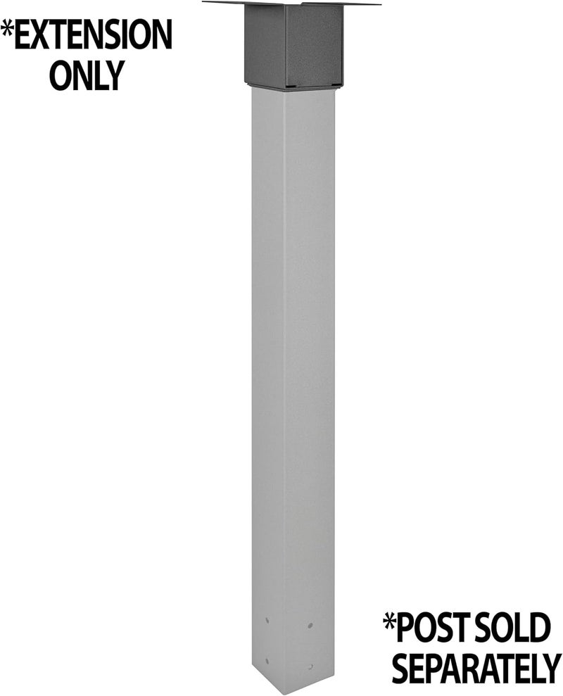 Mail Boss Post Height Extension, 6 Inches, Granite - Image 1