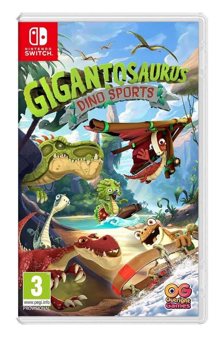 سويتش 0 Gigantosaurus: Dino Sports - إصدار Nintendo Switch - مغامرة رياضية ممتعة في عالم الديناصورات للأطفال - Image 1