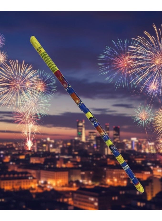 مدفع طراطيع ملونة للحفلات 15 لون فالداخل - Image 3