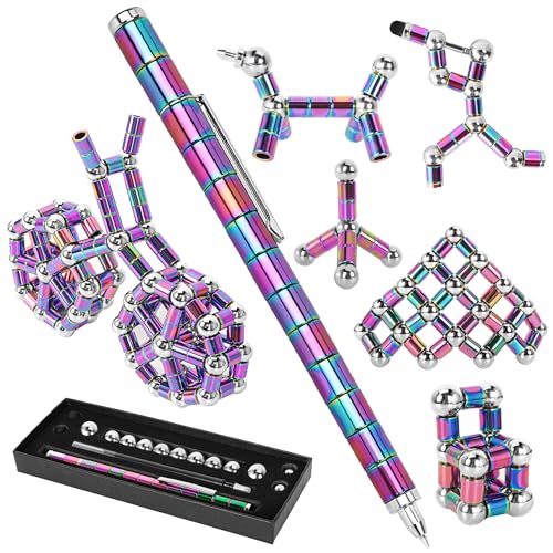 DAIKOYE Fidget Pen Magnet Toys Fidget Toys Magnetic Pen Funny Pens Gifts for Teen Boys Teen Girls Gifts for Kids - Image 1