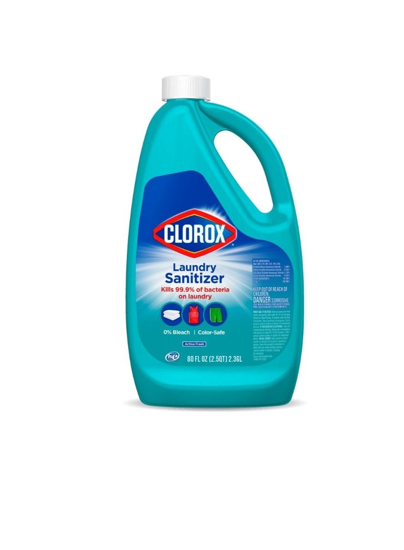 Clorox Laundry Sanitizer 80 FL OZ - Image 1