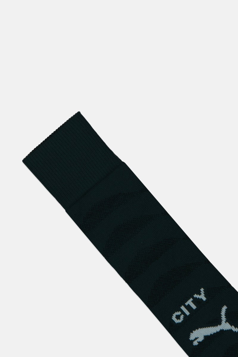 PUMA Men Manchester City Football Socks, Teal Green - Image 3