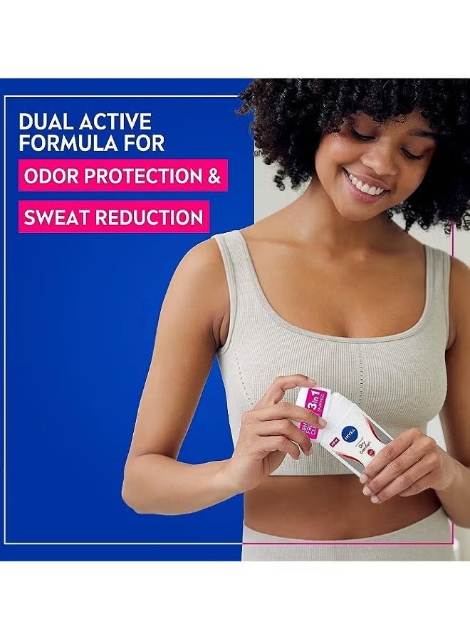 Nivea deodorant stick dry comfort for women 2 x 50 ml (pack of 2 ) - Image 3