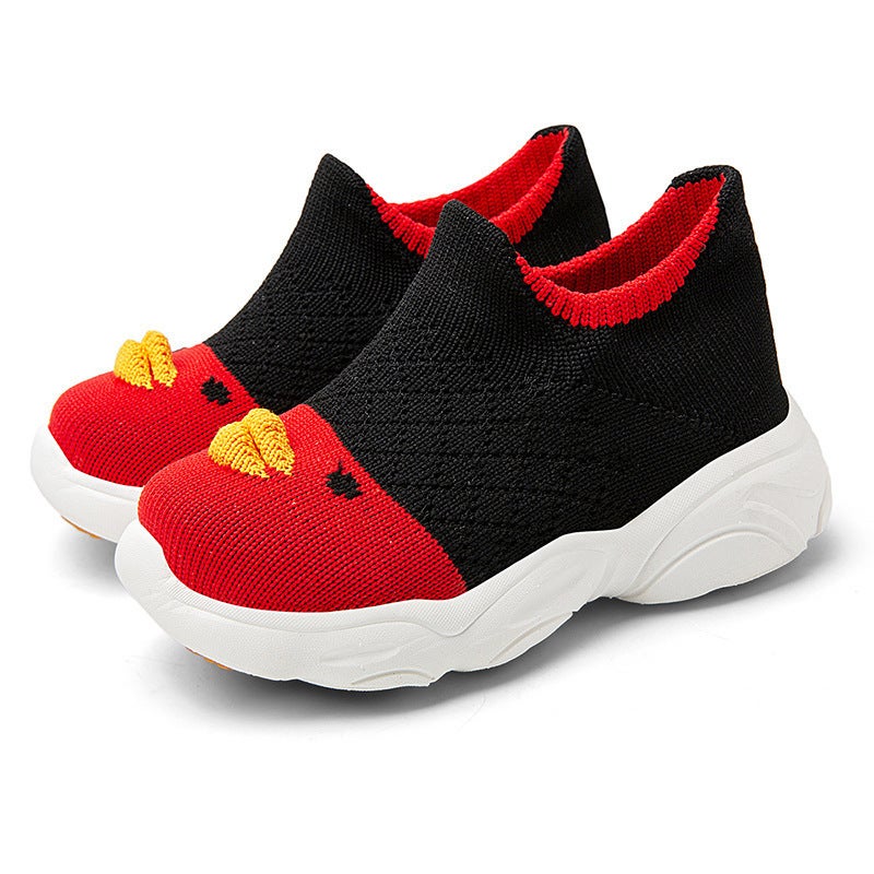 New Children'S Soft Sole Shoes Baby Toddler Shoes Men'S And Women'S Cartoon Duck Children'S Shoes Leg Lazy Shoes - Image 5