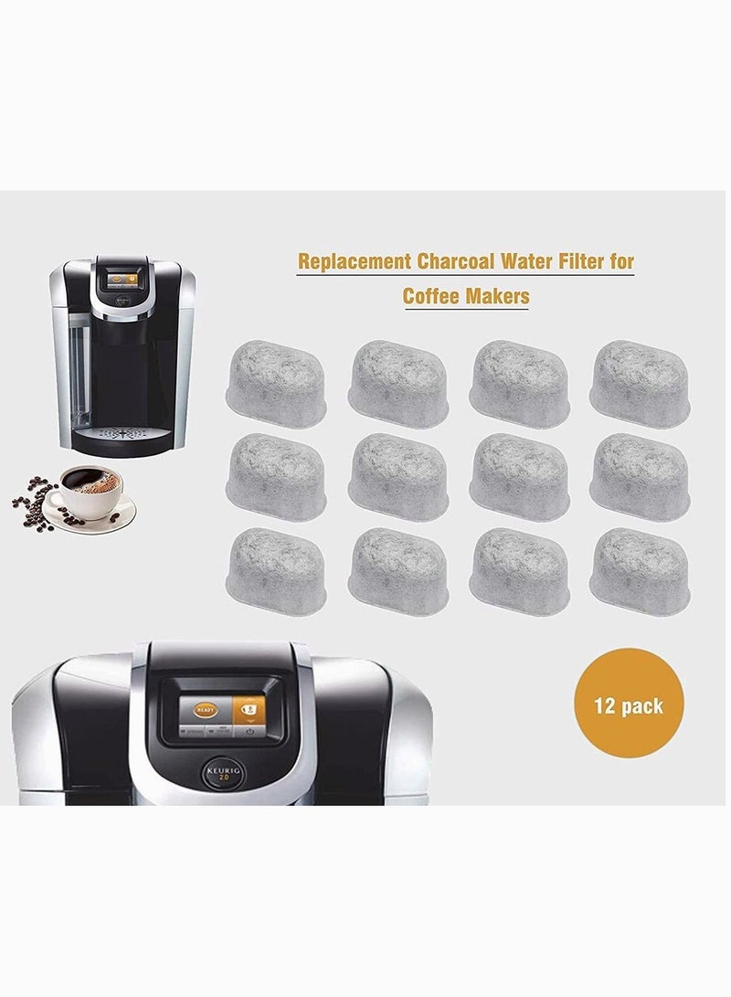 Excefore 12-Pack Compatible Water Filters For Keurig Compatible Filters - Replacement Charcoal Water Filters for Keurig 2.0 (and older) Coffee Machines  - Image 5