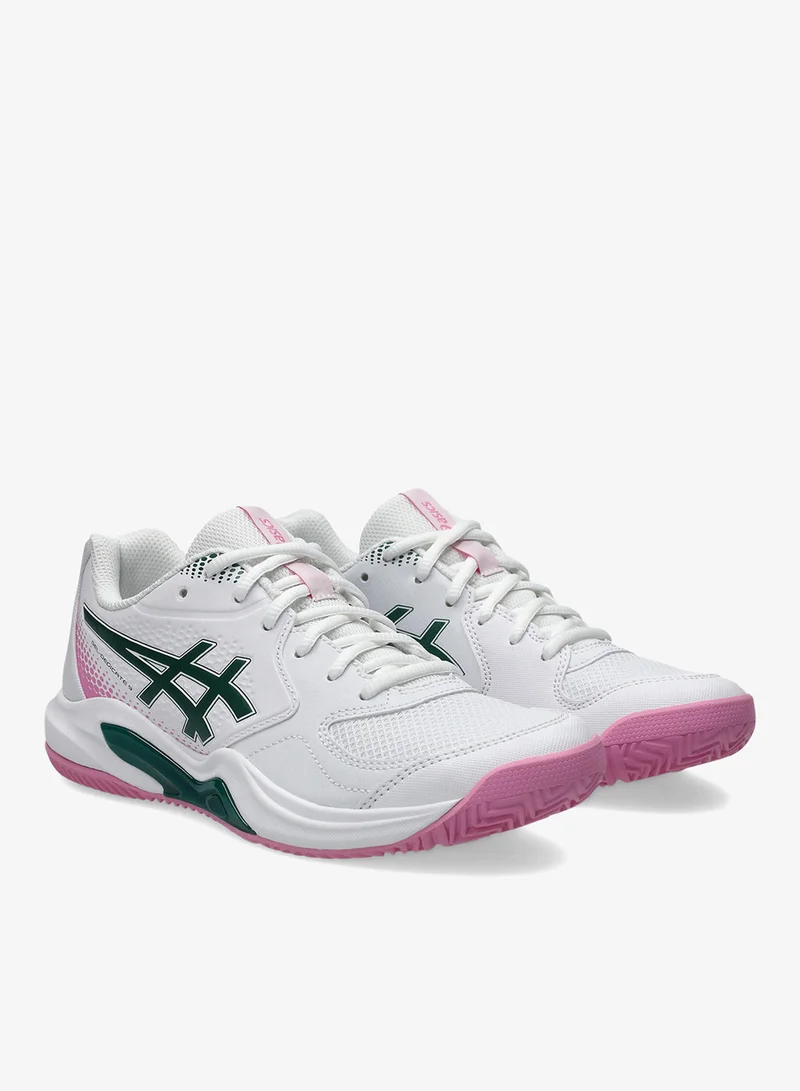Asics WHITE/JEWEL GREEN Gel-Dedicate 9 Padel for Women | Best Price UAE
