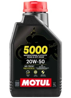 MOTUL Motul 5000 20W50 4T Engine Oil - 1L 