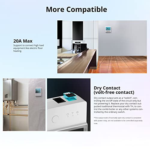 SONOFF THR316D Elite 16A Smart Switch with Temperature and Humidity Monitoring with LCD Screen, Compatible with Alexa/Google Home/IFTTT. - Image 4