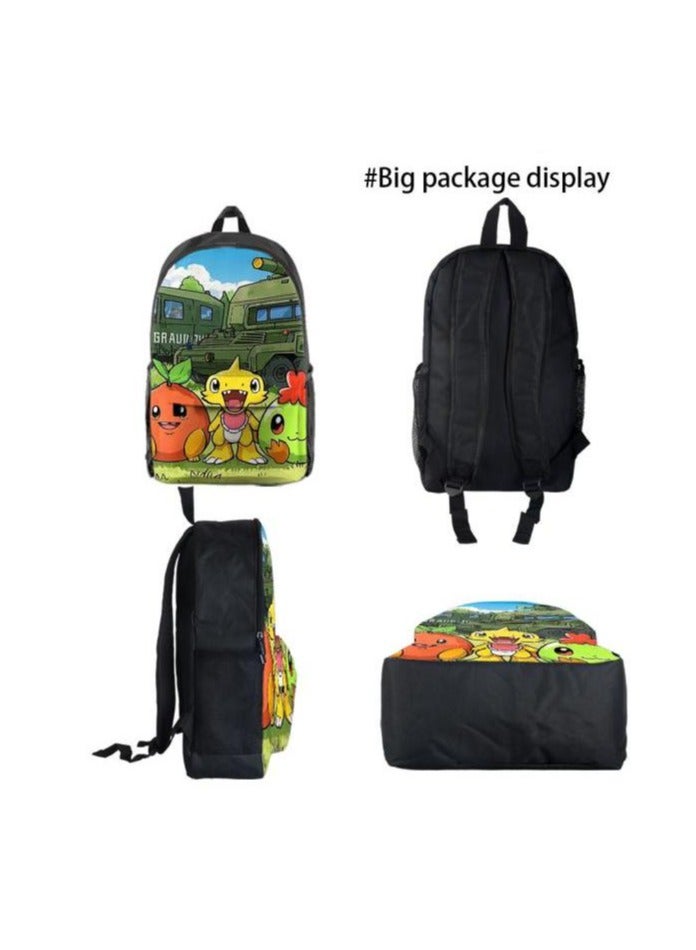 Universal cartoon new three-piece schoolbag - 641  - Image 4