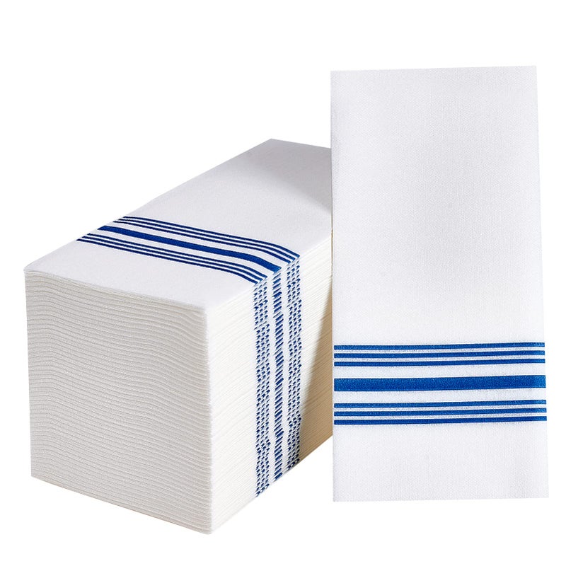 Vplus 150 PACK Guest Towels Disposable Bathroom  Decorative Bathroom Napkins  Soft  and Absorbent Disposable Paper Hand Towel for Dinners  Kitchen  Parties  Weddings  Christmas Party - Image 1