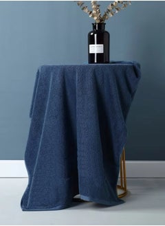 MAXQON 6-Pieces Towel Set - 100% Cotton 600 GSM, 1xBath Towel(70x140cm), 1xHand Towel(45x75cm), 4xFace Towel(30x30cm), Highly Absorbent Super Durable, Color-Dark Blue  - Image 2