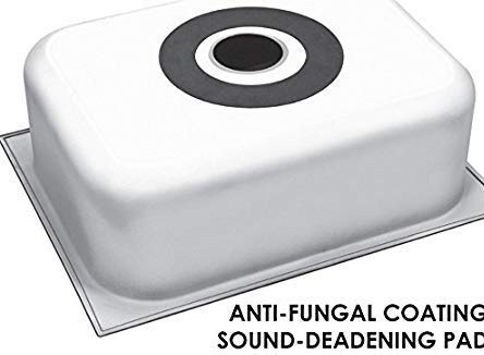 ARQUIN 304 Grade Glossy Finish Stainless Steel Single Bowl Kitchen Sink 24 x 18 x 9 - Image 2