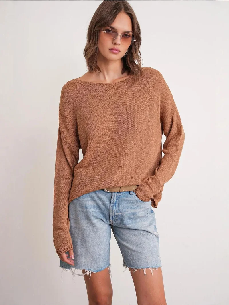 ميكسراي سترة محبوكة واسعة من ميكسراي