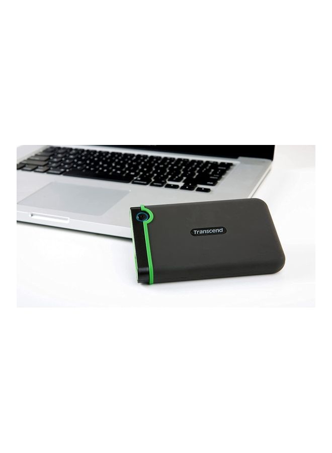 ترانسيند TS4TSJ25M3S Storejet 25M3S واجهة USB 3.1 Gen 1 متينة مقاس 2.5 بوصة - Image 2