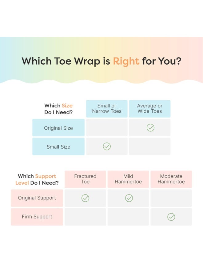 زين تويس دعامة او جبيرة اصابع القدم المكسورة - عبوة من 4 قطع - Image 4