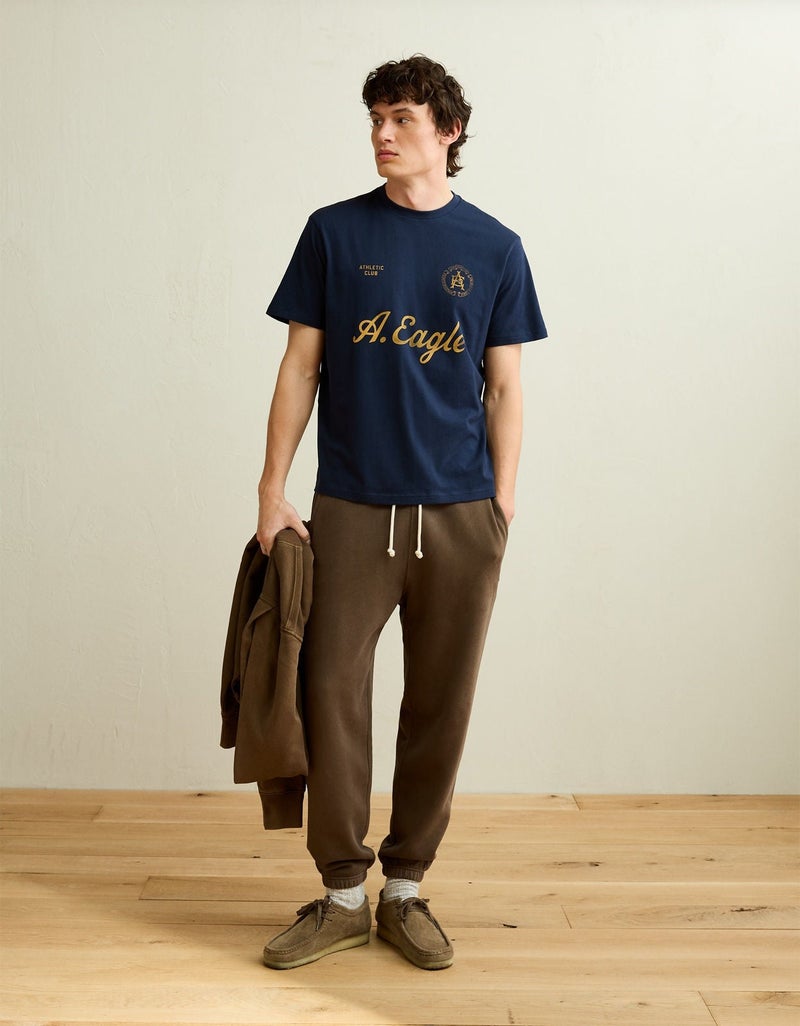 American Eagle AE Standard Fit Graphic Logo T-Shirt - Image 3