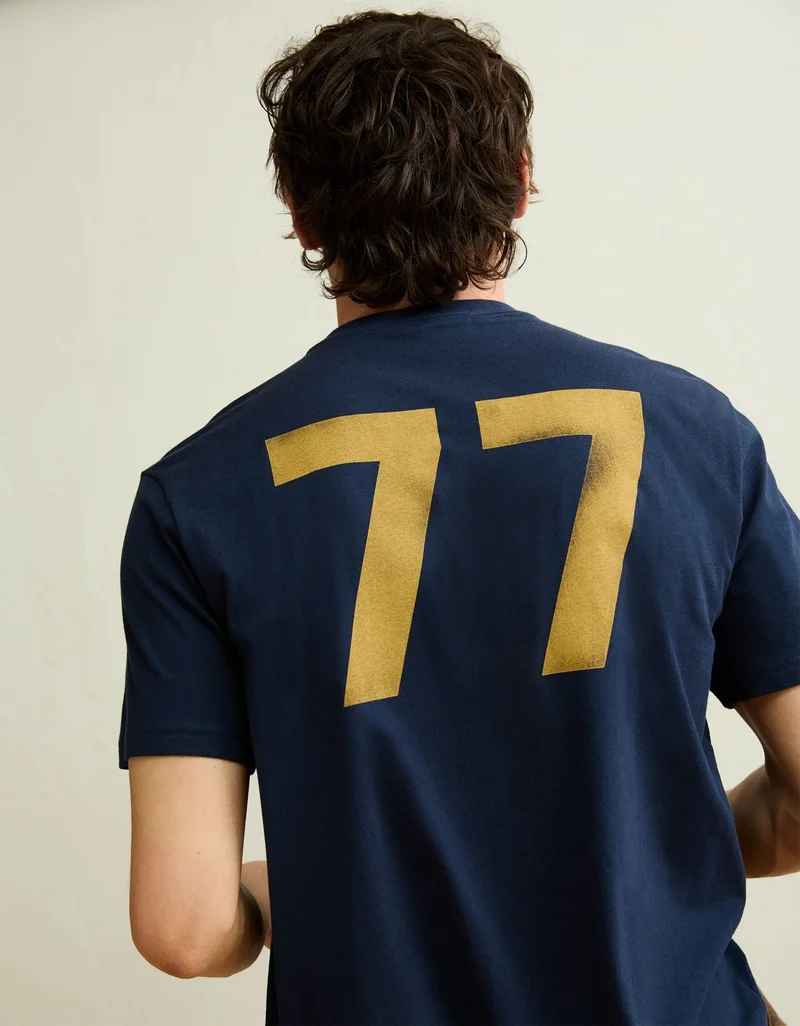 American Eagle AE Standard Fit Graphic Logo T-Shirt