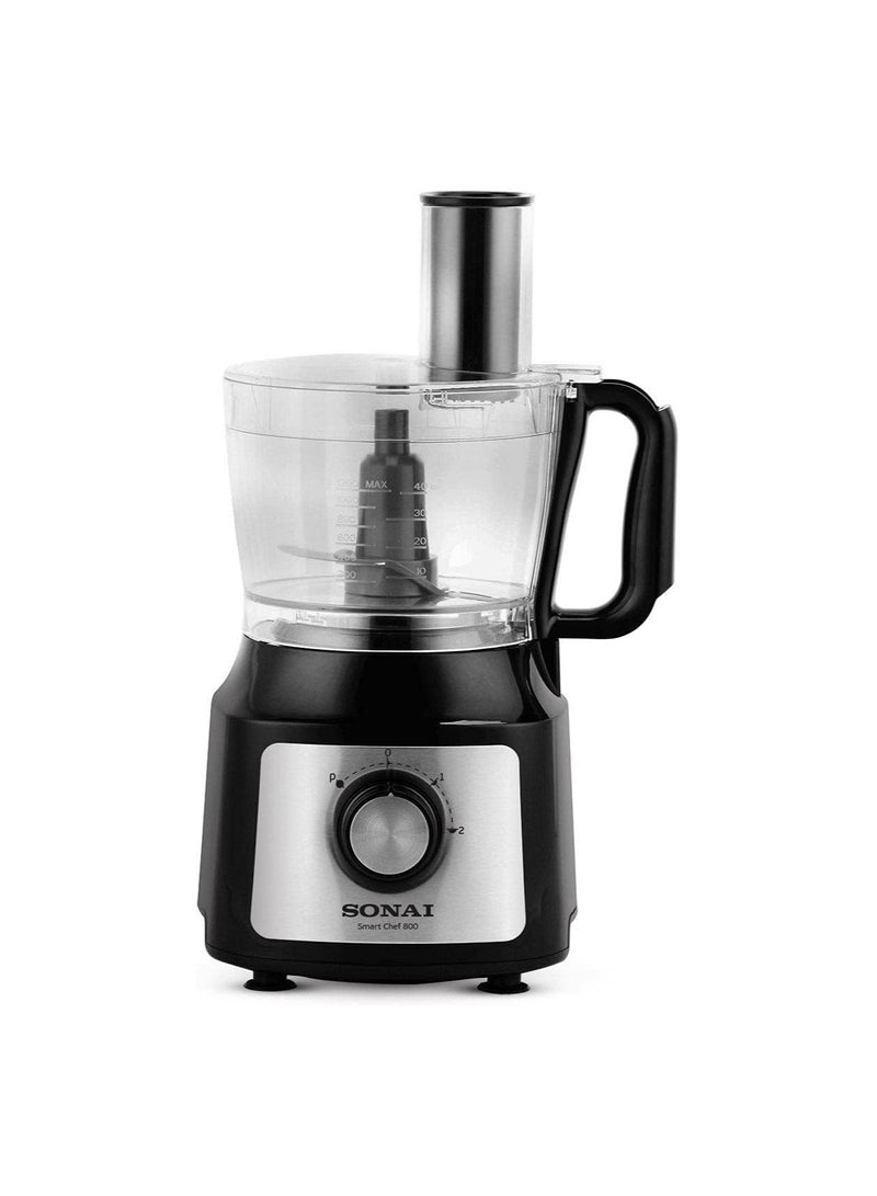 سوناي محضر الطعام سوناي  سمارت شيف 800 - واط - اسود 100 1.2 لتر SH-5800 - Image 2