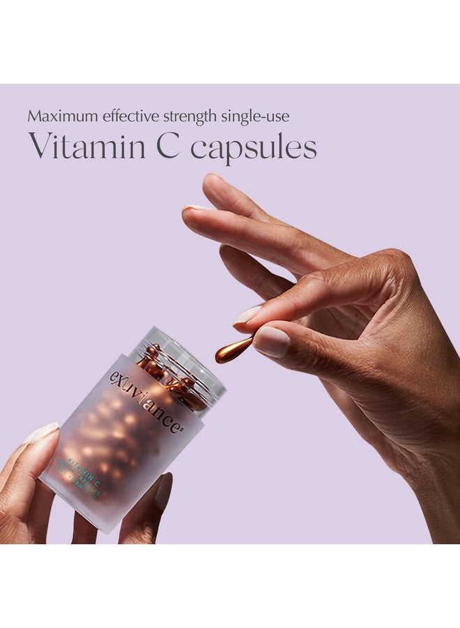 EXUVIANCE Vitamin C Serum Maximum Effective Strength Single-use Capsules, 60 ct. - Image 3