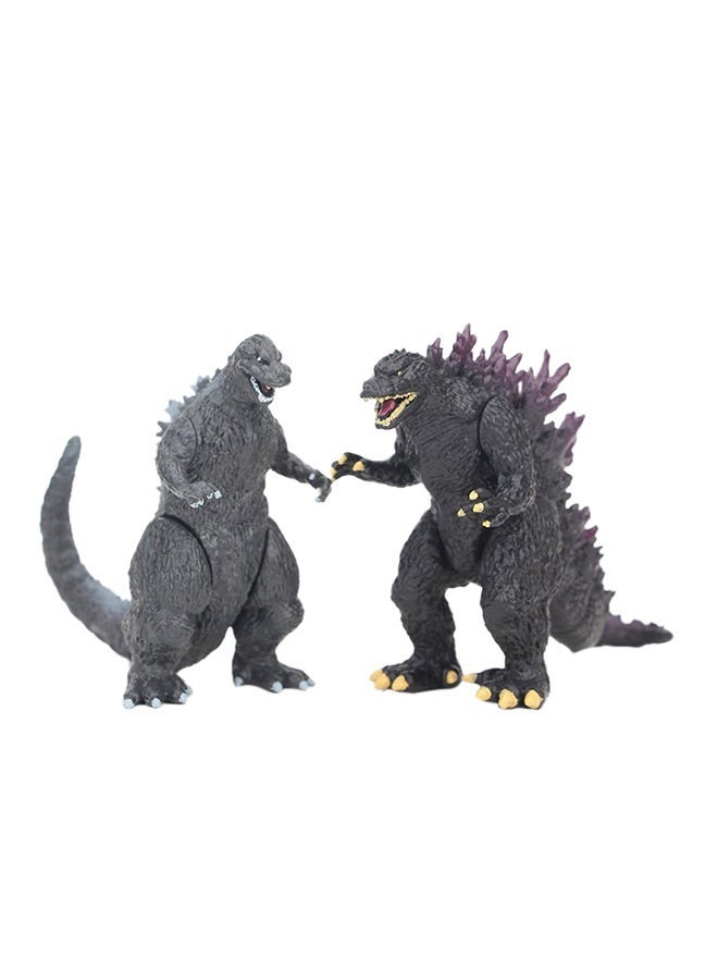 6-Piece Mini Godzilla Action Figure Set - 3-6 Inch Realistic Dinosaurs Durable PVC for Kids Ages 3+, Lovers, Birthday Gifts & Educational Play Cake Toppers, Safari Party Favors Dinosaur Collections - Image 3