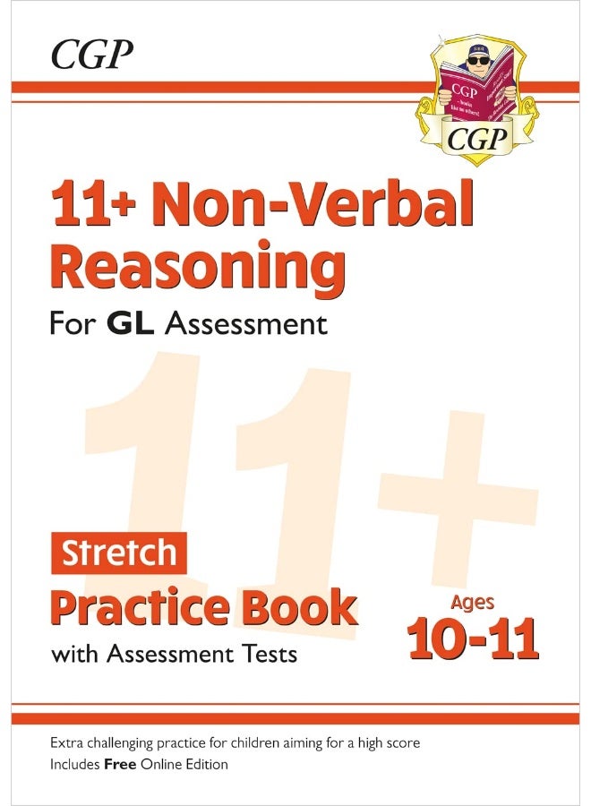 11+ GL Non-Verbal Reasoning Stretch Practice Book & Assessment Tests - Ages 10-11 (with Online Ed) - Image 1