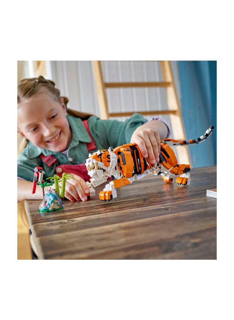 LEGO LEGO - Creator 3 in 1 Majestic Tiger 755 Pieces - 31129  - Image 3
