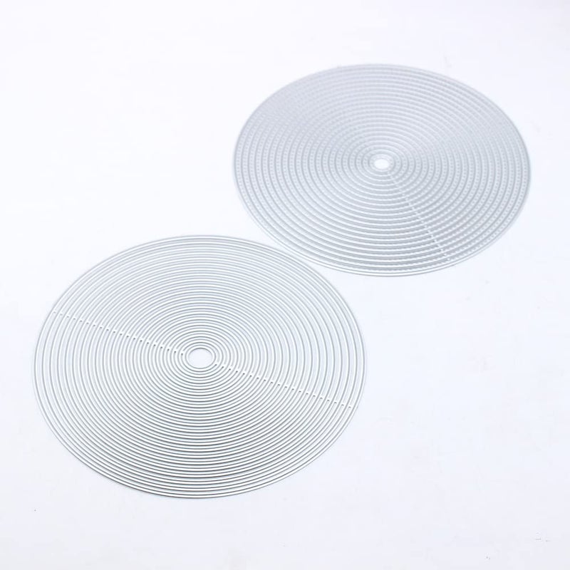 KSCRAFT Nesting Circle Frames Metal Cutting Dies Stencils for DIY ScrapbookingPhoto Album Decorative Embossing DIY Paper Cards