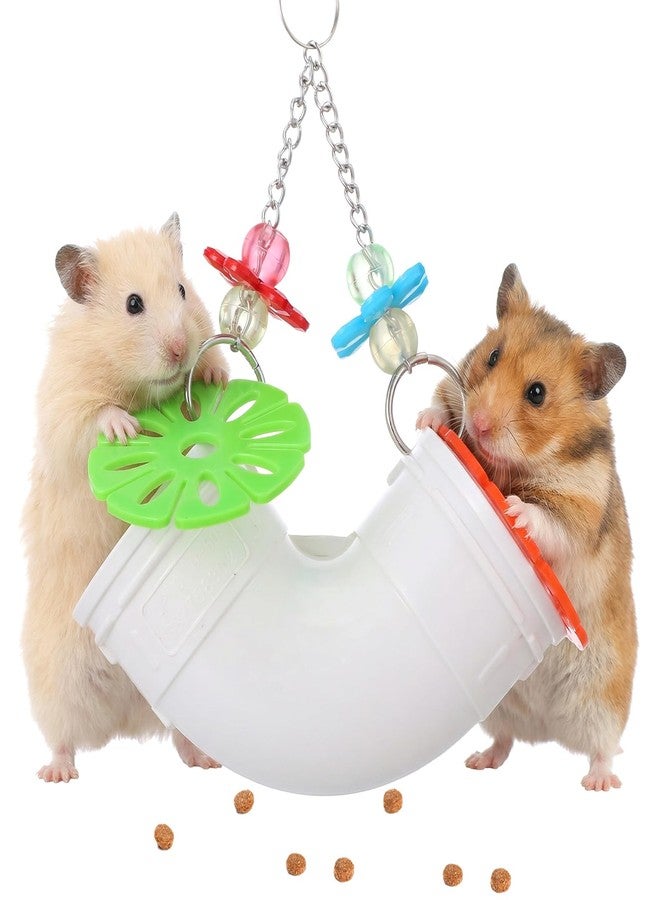 WJIAAA Rat Enrichment Toys, Rat Foraging Toy with Healthy Slow Feeder Design, Funny Hanging Rats Cage Accessories to Reduce Boredom for Pet Mice Hamsters Parakeets, Easy-Clean - Image 1
