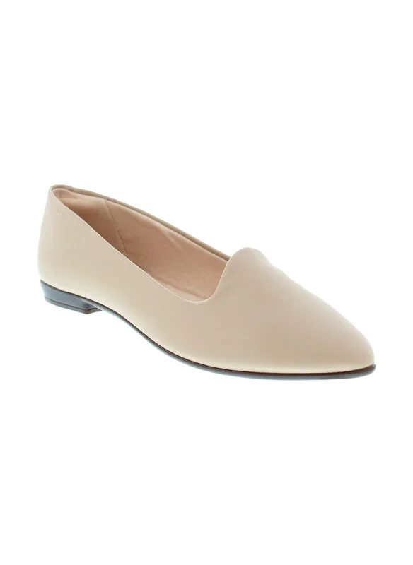 بيرا ريو Beira Rio Ladies Closed/Flat Shoes Beige | Made In Brazil