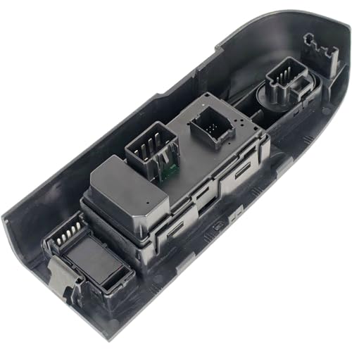 EZROAD Window Master Switch 22968506 Bezel Mirror & Lock Compatible with Chevrolet GMC Silverado Sierra 2010-2013 1500 2500 3500 Without Power Folding Mirror 20945129 Crew Extended Cab Assembly Black - Image 3