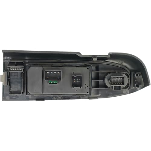 EZROAD Window Master Switch 22968506 Bezel Mirror & Lock Compatible with Chevrolet GMC Silverado Sierra 2010-2013 1500 2500 3500 Without Power Folding Mirror 20945129 Crew Extended Cab Assembly Black - Image 4