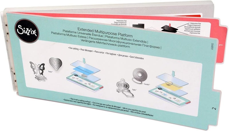 Sizzix 658992 Multipurpose Platform Extended,Multi Color - Image 2