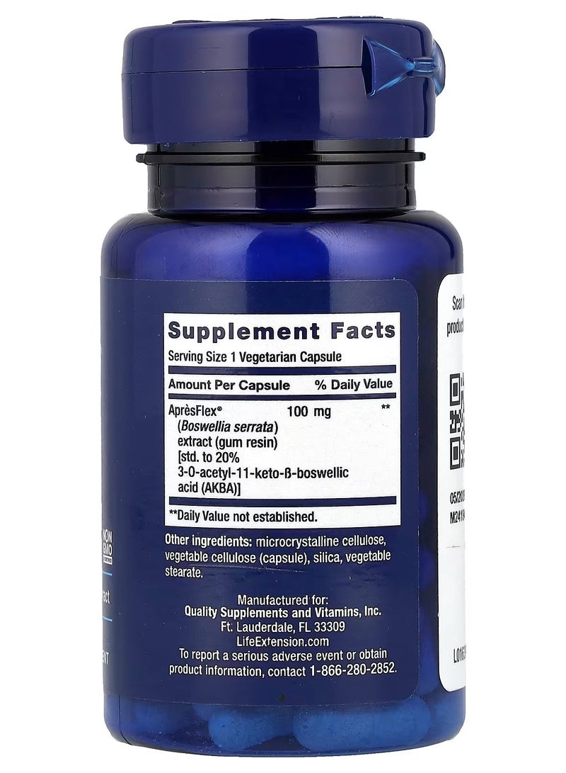 لايف إكستنشن Life Extension، مثبط 5-LOX مع ApresFlex®، 100 مجم، 60 كبسولة نباتية - Image 2