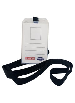 PARTNER 5-Piece ID Card Holder Vertical With Black Lanyard  - Image 2