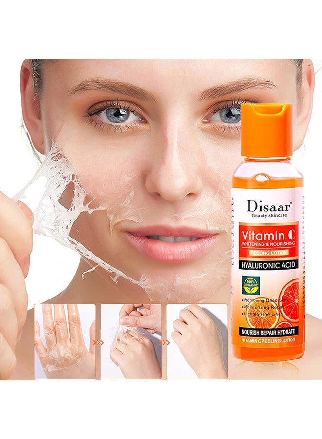 ديسار غسول تقشير فيتامين سي المغذي والمغذي - يعمل على تليين الكيراتين بشكل فعال ، ويحسن البشرة الخشنة ويؤخر شيخوخة الجلد ويجعل البشرة ناعمة ومرنة ، مبيض وسلس 100 جرام - Image 1