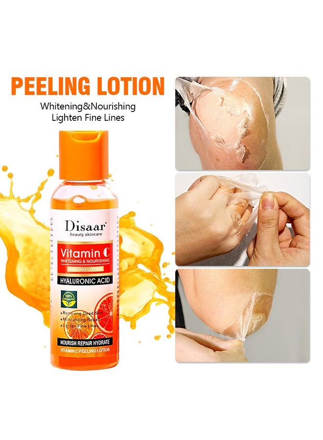 ديسار غسول تقشير فيتامين سي المغذي والمغذي - يعمل على تليين الكيراتين بشكل فعال ، ويحسن البشرة الخشنة ويؤخر شيخوخة الجلد ويجعل البشرة ناعمة ومرنة ، مبيض وسلس 100 جرام - Image 2