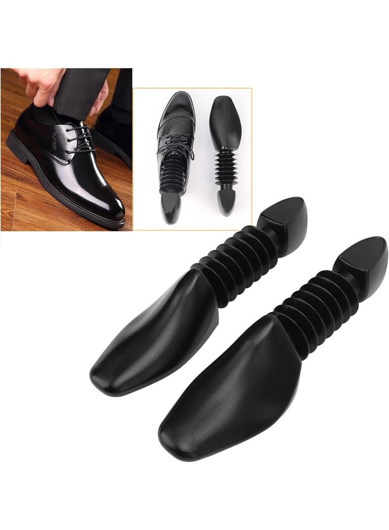 يلا جوي 4 أزواج من موسعات الأحذية، موسع أحذية تلسكوبي بمقاسين، موسع أحذية للنساء والرجال، أسود - Image 5