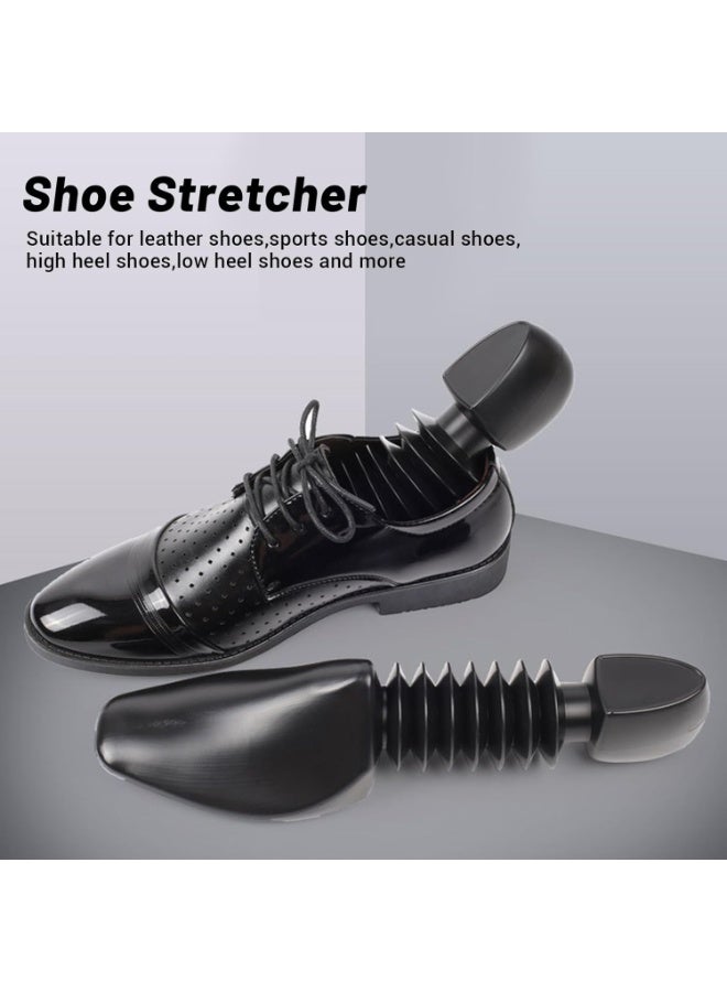 يلا جوي 4 أزواج من موسعات الأحذية، موسع أحذية تلسكوبي بمقاسين، موسع أحذية للنساء والرجال، أسود - Image 4